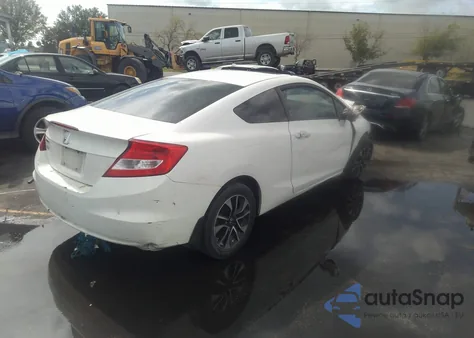 2013 Honda Civic Ex z USA, uszkodzony, nr VIN 2HGFG3B89DH522087